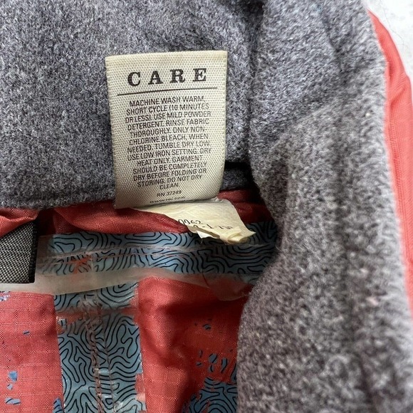 REI Kid's Pink Full Zip Long Sleeve Windbreaker W/Stowaway Hood Jacket XL - Picture 9 of 11